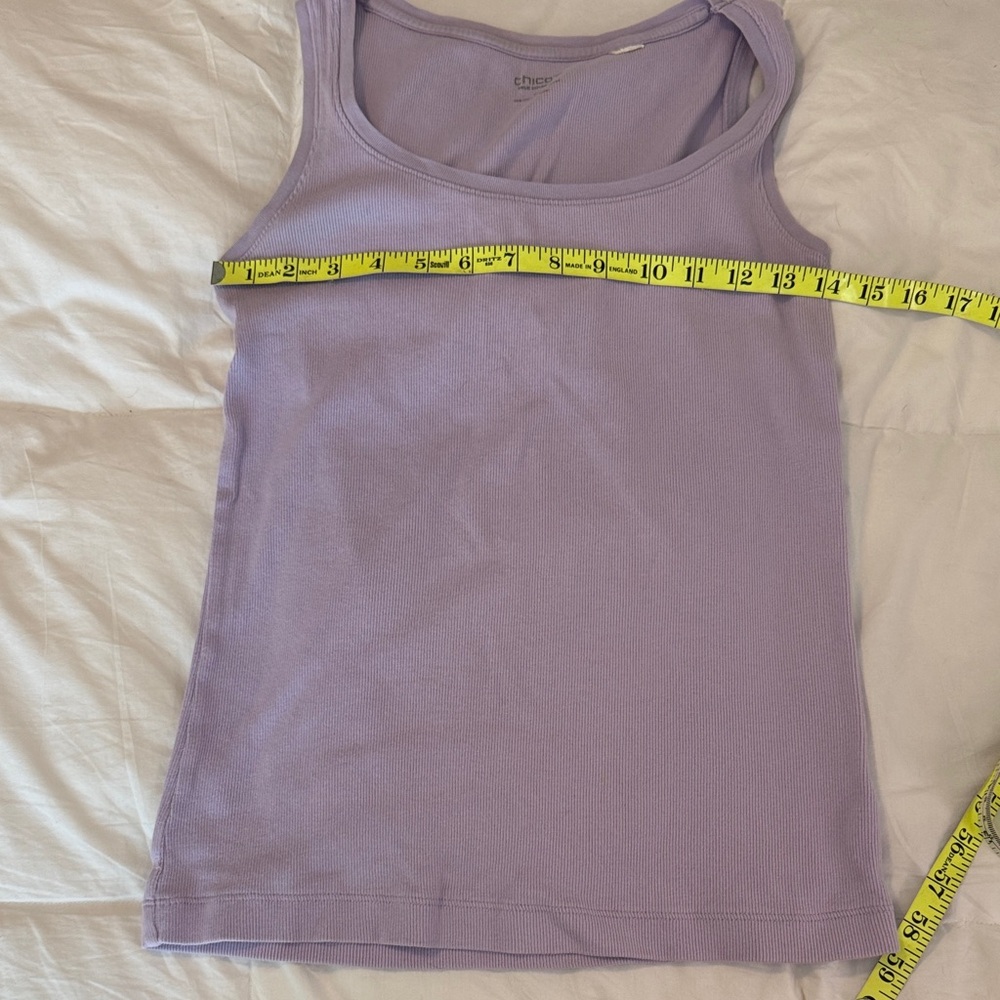 Chicos Women's Light Purple Tank Top 0 ( S-4)